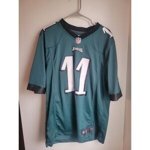 NFL Nike Philadelphia Eagles Jersey Top Large L Wentz #11
